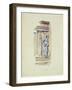 Study of an Angel Statue, Certosa Di Pavia, 1891-Charles Rennie Mackintosh-Framed Giclee Print