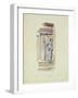 Study of an Angel Statue, Certosa Di Pavia, 1891-Charles Rennie Mackintosh-Framed Giclee Print