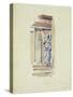 Study of an Angel Statue, Certosa Di Pavia, 1891-Charles Rennie Mackintosh-Stretched Canvas