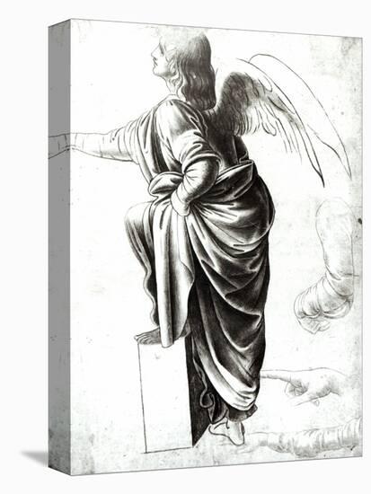 Study of an Angel-Leonardo da Vinci-Stretched Canvas