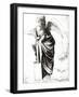 Study of an Angel-Leonardo da Vinci-Framed Giclee Print