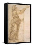 Study of an Angel-Sandro Botticelli-Framed Stretched Canvas