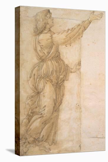 Study of an Angel-Sandro Botticelli-Stretched Canvas