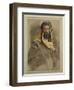 Study of an Arab Sheikh-John Frederick Lewis-Framed Giclee Print