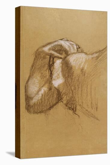 Study of an Arm, c.1895-90-Edgar Degas-Stretched Canvas