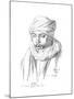 Study of an Egyptian Man, 1895-Jean-Leon Gerome-Mounted Giclee Print