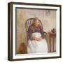 Study of an Elderly Lady-Frederick James McNamara Evans-Framed Giclee Print