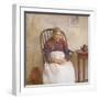 Study of an Elderly Lady-Frederick James McNamara Evans-Framed Giclee Print