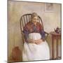 Study of an Elderly Lady-Frederick James McNamara Evans-Mounted Giclee Print