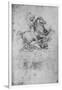 'Study of an Equestrian Monument', c1480 (1945)-Leonardo Da Vinci-Framed Giclee Print