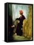 Study of an Indian from Calcutta, 1823-Eugene Delacroix-Framed Stretched Canvas