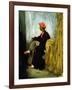 Study of an Indian from Calcutta, 1823-Eugene Delacroix-Framed Giclee Print