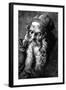 Study of an Old Man, Late 15th - Early 16th Century-Albrecht Durer-Framed Giclee Print