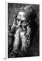 Study of an Old Man, Late 15th - Early 16th Century-Albrecht Durer-Framed Giclee Print