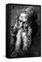 Study of an Old Man, Late 15th - Early 16th Century-Albrecht Durer-Framed Stretched Canvas