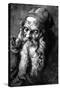 Study of an Old Man, Late 15th - Early 16th Century-Albrecht Durer-Stretched Canvas