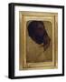 Study of an Old Man's Head for 'Jesus Among the Doctors'-Jean-Auguste-Dominique Ingres-Framed Giclee Print