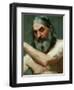 Study of an Old Man-James Charles-Framed Giclee Print