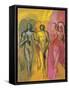 Study of Angels, 1988-Hans Feibusch-Framed Stretched Canvas