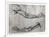 Study of Arms-Leonardo da Vinci-Framed Giclee Print