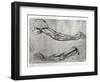 Study of Arms-Leonardo da Vinci-Framed Premium Giclee Print