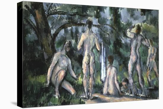 Study of Bathers, 1890-Paul Cézanne-Stretched Canvas