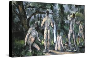 Study of Bathers, 1890-Paul Cézanne-Stretched Canvas