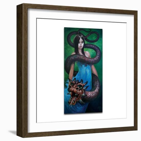 Study of Chaos-Aaron Jasinski-Framed Art Print