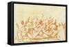 Study of Christ Carrying the Cross-Nicolas Poussin-Framed Stretched Canvas