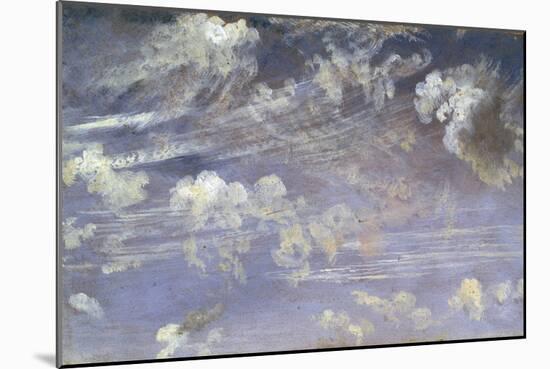 Study of Cirrus Clouds-John Constable-Mounted Giclee Print