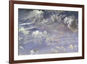 Study of Cirrus Clouds-John Constable-Framed Giclee Print