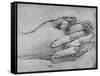 'Study of Clasped Hands', c1480 (1945)-Leonardo Da Vinci-Framed Stretched Canvas