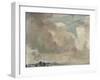 Study of Clouds, 1825-John Constable-Framed Giclee Print