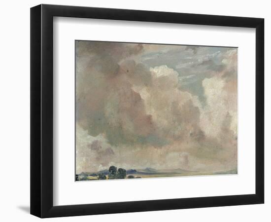 Study of Clouds, 1825-John Constable-Framed Giclee Print