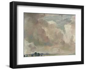 Study of Clouds, 1825-John Constable-Framed Giclee Print