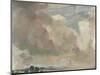 Study of Clouds, 1825-John Constable-Mounted Giclee Print