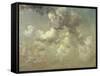 Study of Clouds-John Constable-Framed Stretched Canvas