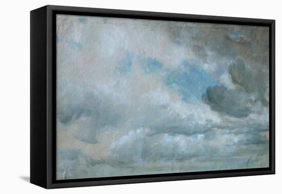 Study of Clouds-John Constable-Framed Stretched Canvas