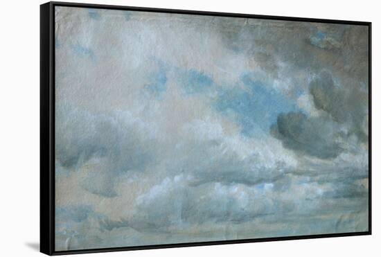 Study of Clouds-John Constable-Framed Stretched Canvas