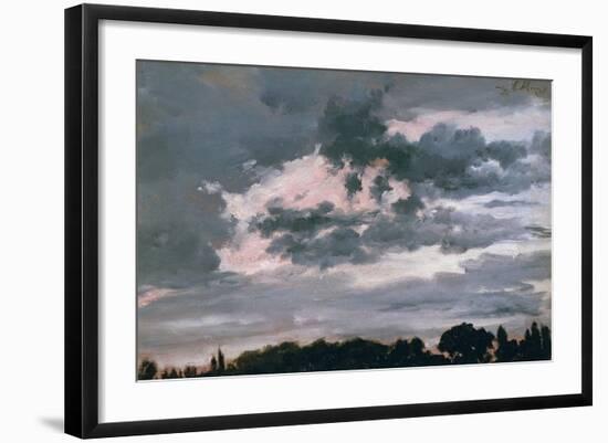 Study of Clouds-null-Framed Giclee Print