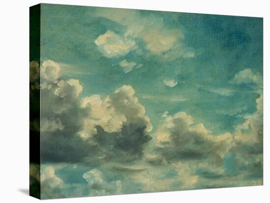 Study of Cumulus Clouds-John Constable-Stretched Canvas