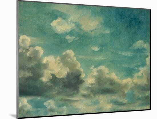 Study of Cumulus Clouds-John Constable-Mounted Giclee Print