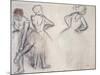 Study of Dancers-Edgar Degas-Mounted Giclee Print