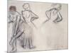 Study of Dancers-Edgar Degas-Mounted Giclee Print