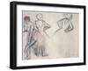 Study of Dancers-Edgar Degas-Framed Giclee Print