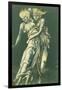 Study of Dancing Figures Embracing: a Design for Metal-Edward Burne-Jones-Framed Giclee Print