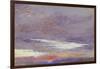 Study of Dawn: Purple Clouds, March 1868-John Ruskin-Framed Giclee Print