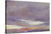 Study of Dawn: Purple Clouds, March 1868-John Ruskin-Stretched Canvas