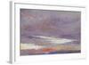 Study of Dawn: Purple Clouds, March 1868-John Ruskin-Framed Giclee Print