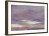 Study of Dawn: Purple Clouds, March 1868-John Ruskin-Framed Giclee Print